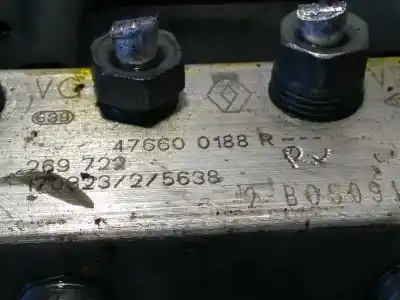 Peça sobressalente para automóvel em segunda mão abs por dacia sandero laureate referências oem iam 476600188r 269722 