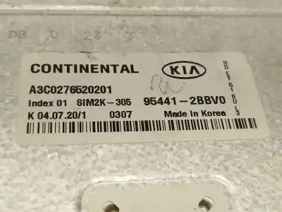 Автозапчастина б/у блок управління акпп для kia niro i (de) 1.6 gdi hybrid посилання на oem iam 954412bbv0 a3c0276520201 