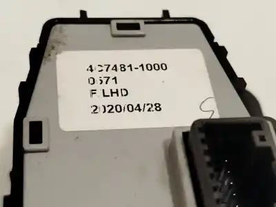 Автозапчастина б/у передні вікний вмикач для kia niro i (de) 1.6 gdi hybrid посилання на oem iam 93570g5320  4c74811000