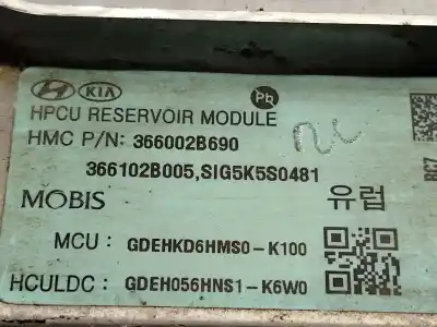 Автозапчасти б/у преобразователь мощности за kia niro i (de) 1.6 gdi hybrid ссылки oem iam 366002b690  