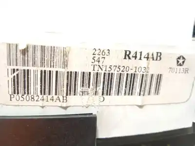 Автозапчастина б/у панель інструментів для chrysler voyager iv (rg, rs) 3.3 awd посилання на oem iam p050821414ab 1575201032 050821414ab