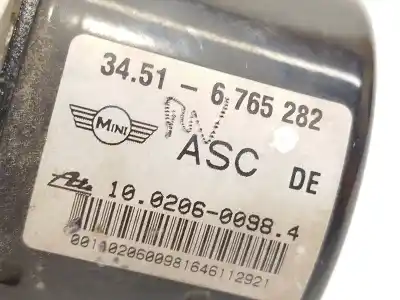 Pezzo di ricambio per auto di seconda mano abs per mini mini (r50, r53) cooper riferimenti oem iam 34516765282 10020600984 6765284
