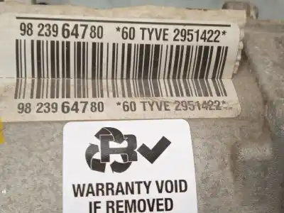 Автозапчастина б/у рульмова рейка для citroen c3 iii (sx) 1.2 vti 82 посилання на oem iam 9823964780  1649793680