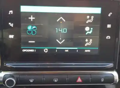 Автозапчастина б/у багатофункційний дисплей для citroen c3 iii (sx) 1.2 vti 82 посилання на oem iam 9824298580  98261544xu