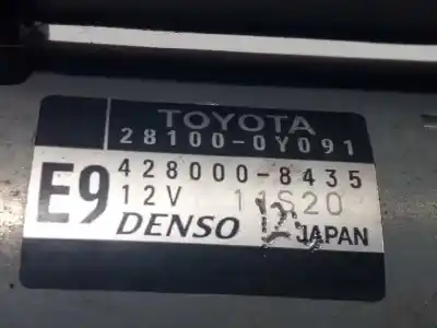 Автозапчасти б/у двигатель запускается за toyota yaris (_p13_) 1.3 (nsp130_) ссылки oem iam 281000y091 4280008435 