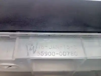 Pezzo di ricambio per auto di seconda mano controllo climatico per toyota yaris (_p13_) 1.3 (nsp130_) riferimenti oem iam 559000d780 559000d780c1 