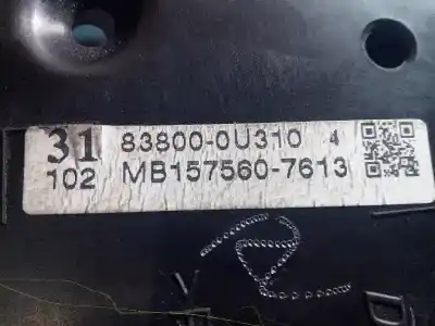 Автозапчасти б/у приборная доска за toyota yaris (_p13_) 1.3 (nsp130_) ссылки oem iam 838000u310 1575607613 