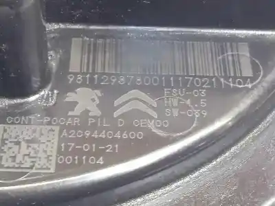 Pezzo di ricambio per auto di seconda mano pompa di benzina per peugeot partner tepee 1.6 hdi / bluehdi 75 riferimenti oem iam 9811298780 a2c94404600 