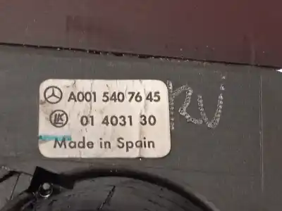 Second-hand car spare part indicator switch for mercedes clase m (w163) 2.7 cdi 20v cat oem iam references a0015407645  