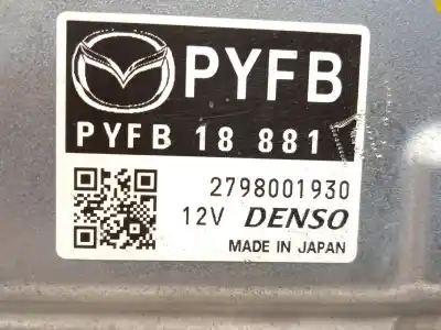 Second-hand car spare part ecu engine control for mazda cx-3 (dk) 2.0 skyactiv-g oem iam references pyfb18881 2798001930 
