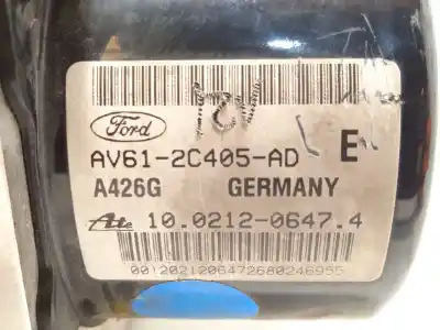 Автозапчастина б/у абс для ford grand c-max (dxa/cb7, dxa/ceu) 1.6 tdci посилання на oem iam av612c405ad 10021206474 10096101313
