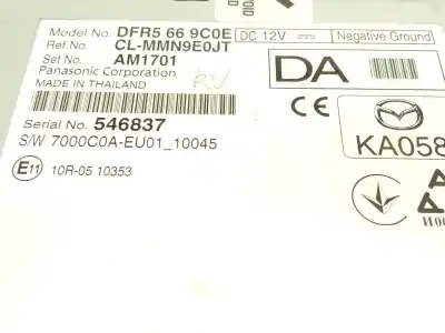 Автозапчасти б/у аудиосистема / радио cd за mazda cx-30 (dm) skyactiv-x m hybrid ссылки oem iam dfr5669c0e clmmn9e0jt 