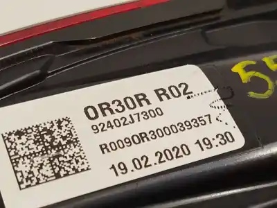 Автозапчасти б/у правый задний фонарь за kia xceed (cd) 1.6 crdi 115 ссылки oem iam 92402j7300  