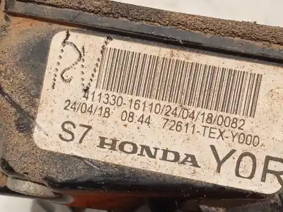 Автозапчастина б/у замок заднього правого дверя для honda civic x fastback (fc_, fk_) 1.0 vtec (fk6) посилання на oem iam 72611texy000  