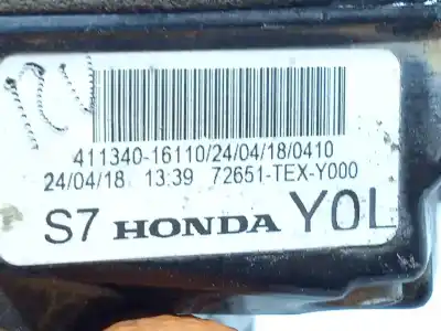 Автозапчастина б/у замок дверей заднього лівого для honda civic x fastback (fc_, fk_) 1.0 vtec (fk6) посилання на oem iam 72651texy000  