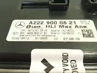 Автозапчасти б/у блок управления ксеноновыми фарами за mercedes-benz clase e (w213) e 200 (213.080) ссылки oem iam a2229000821  