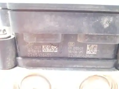Peça sobressalente para automóvel em segunda mão abs por citroen c3 iii (sx) 1.2 vti 82 referências oem iam 3557994 970025 9826051380