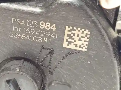 Автозапчастина б/у замок заднього правого дверя для citroen c3 iii (sx) 1.2 vti 82 посилання на oem iam 123984  9812398480