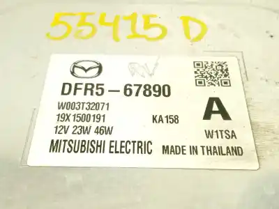 Автозапчастина б/у правий блок управління ксеноновими фарами для mazda cx-30 (dm) skyactiv-x m hybrid посилання на oem iam dfr567890 w003t32071 