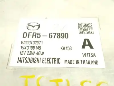 Автозапчасти б/у блок управления левая ксеноновая фара за mazda cx-30 (dm) skyactiv-x m hybrid ссылки oem iam dfr567890 w003t32071 
