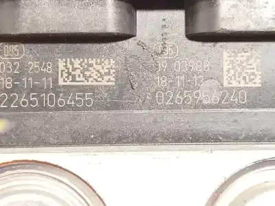 Second-hand car spare part abs for citroen jumpy furgón (v_) 2.0 bluehdi 120 oem iam references 9808055980 970084 0265956240