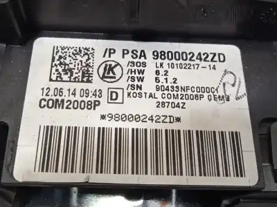 Автозапчасти б/у прерывный контроль за peugeot 508 sw i (8e_) 2.0 hdi ссылки oem iam 98000242zd  