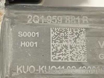 Piesă de schimb auto la mâna a doua mecanism acționare geam fațã stânga pentru seat ibiza (kj1) fr referințe oem iam 6f0837461a 2q1959881b 