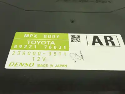 Second-hand car spare part electronic module for lexus ct 200h oem iam references 8922176031 2380003511 