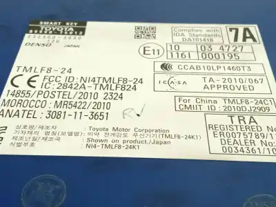 Second-hand car spare part electronic module for lexus ct 200h oem iam references 8999076012 2329003030 