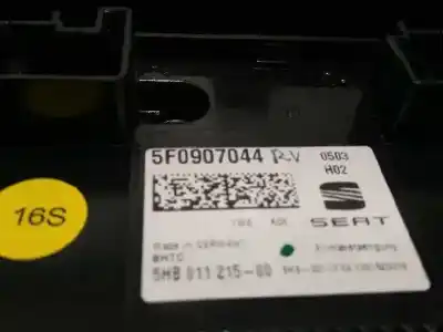 İkinci el araba yedek parçası iklim kontrolü için seat leon (5f1) style oem iam referansları 5f0907044  
