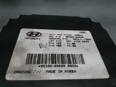 Second-hand car spare part body control unit for hyundai i10 basis oem iam references 95300b9500  