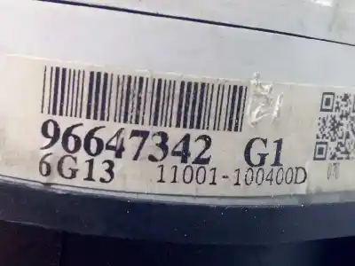 Автозапчастина б/у панель інструментів для chevrolet epica (kl1_) 2.0 посилання на oem iam 96647342 11001100400d 