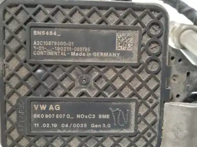 Peça sobressalente para automóvel em segunda mão sonda lambda por audi a4 b8 avant (8k5) 3.0 tdi quattro referências oem iam 8k0907807q a2c10879300 
