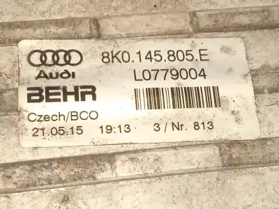 Автозапчастина б/у інтеркулер для audi a4 b8 avant (8k5) 3.0 tdi quattro посилання на oem iam 8k0145805e  