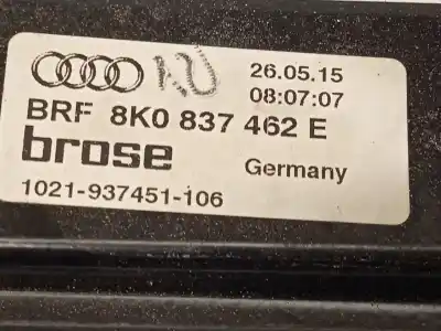 İkinci el araba yedek parçası ön sag pencere regülatörü için audi a4 b8 avant (8k5) 3.0 tdi quattro oem iam referansları 8k0837462e  8k0959802a