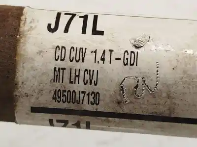 Peça sobressalente para automóvel em segunda mão transmissão dianteira esquerda por kia xceed 1.4 tgdi cat referências oem iam 49500j7130  