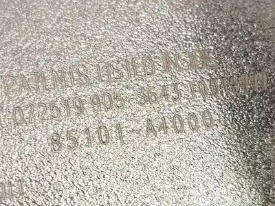 Second-hand car spare part interior rearview mirror for kia xceed 1.4 tgdi cat oem iam references 85101a4000  