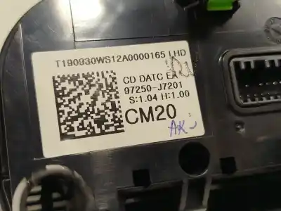 Автозапчасти б/у климат-контроль за kia xceed 1.4 tgdi cat ссылки oem iam 97250j7201  97250j7201wk