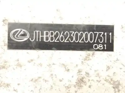 Автозапчасти б/у усиление заднего бампера за lexus is200 (ds2/is2) 220d ссылки oem iam 5202353010  