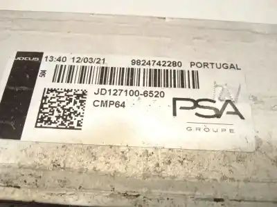 Peça sobressalente para automóvel em segunda mão intercooler por citroen c4 iii (ba_, bb_, bc_) 1.2 puretech 130 (bahnsa, bahnsb) referências oem iam 9824742280 jd1271006520 