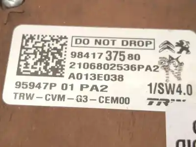 Second-hand car spare part electronic module for citroen c4 iii (ba_, bb_, bc_) 1.2 puretech 130 (bahnsa, bahnsb) oem iam references 9841737580  