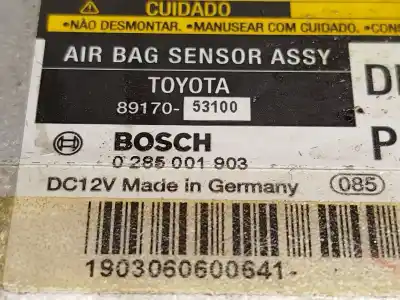 Peça sobressalente para automóvel em segunda mão centralina de airbag por lexus is200 (ds2/is2) 220d referências oem iam 8917053100 0285001903 