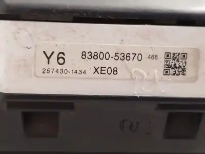 Автозапчастина б/у панель інструментів для lexus is200 (ds2/is2) 220d посилання на oem iam 8380053670 2574301434 