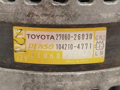 Автозапчастина б/у генератор для lexus is200 (ds2/is2) 220d посилання на oem iam 2706026030 1042104771 