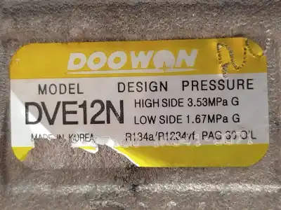 Автозапчасти б/у компрессор кондиционера воздуха за kia stonic (yb) 1.0 t-gdi eco-dynamics+ ссылки oem iam 97701h8550 1e59e37100 dve12n