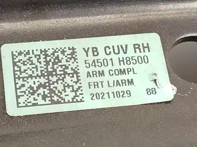 Автозапчасти б/у передний правый нижний рычаг подвески за kia stonic (yb) 1.0 t-gdi eco-dynamics+ ссылки oem iam 54501h8500  