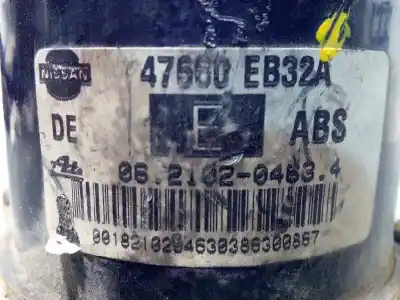 Автозапчасти б/у абс за nissan navara pick-up (d40m) double cab xe 4x4 ссылки oem iam 47660eb32a 06210204634 06210903323