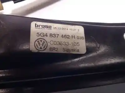 Gebrauchtes Autoersatzteil fensterheber vorne rechts zum volkswagen golf vii sportsvan 2.0 tdi oem-iam-referenzen 5g4837462h 5q4959802b 