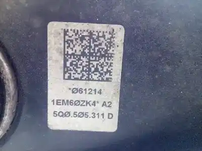 Gebrauchtes Autoersatzteil hinterer unterer rechter lenker radaufhängung zum volkswagen golf vii sportsvan 2.0 tdi oem-iam-referenzen 5q0505311d 5q0505523a 