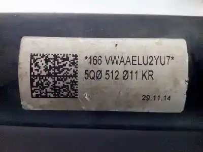 Gebrauchtes Autoersatzteil stoßdämpfer rechts hinten zum volkswagen golf vii sportsvan 2.0 tdi oem-iam-referenzen 5q0512011kr 5q0513029lm 
